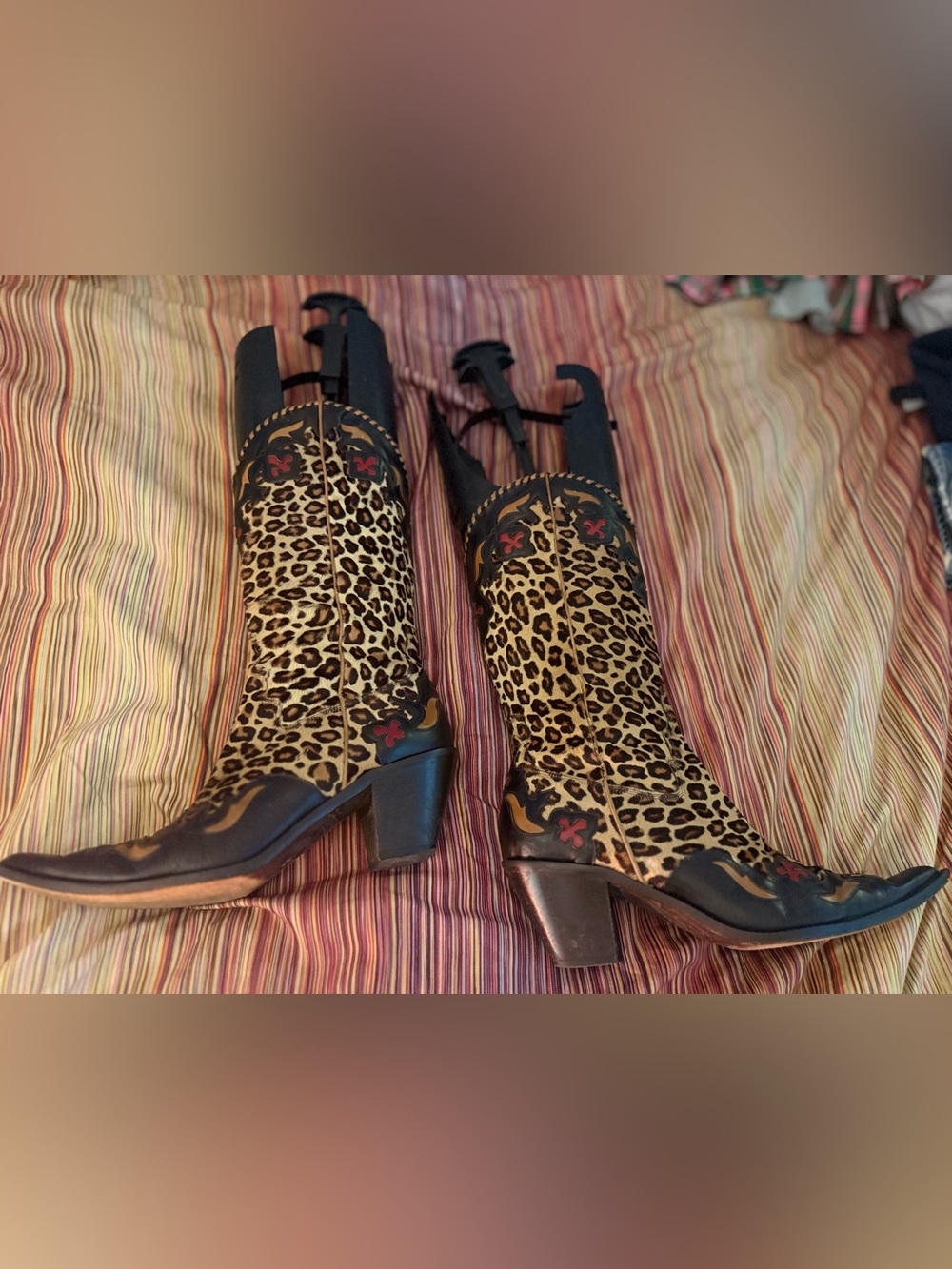 Vintage Donald J Pliner Gail Western Boots w 9